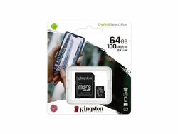 64GB MicroSD Class 10 Speicherkarte Micro SDXC Kingston SD Adapter max 100MB