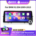 12.3" für BMW X1 E84 2009-2015 CarPlay Android 14 Autoradio 64GB GPS Navi iDrive