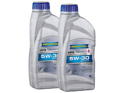2 (2x1) Liter RAVENOL HPS SAE 5W-30 Teilsynth Motoröl Made in Ger