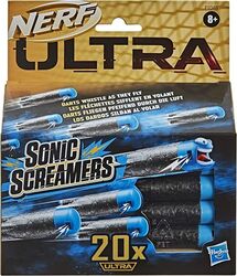 NERF Ultra Sonic Screamers 20er Dart Nachfüllpack fliegen pfeifend durch die Luf