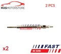 GLÜHKERZE GLÜHKERZEN FAST FT82759 2PCS P FÜR PORSCHE CAYENNE