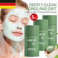 3~Green Tea Purifying Clay Stick Mask Grün Tee Oil-Control Anti-Acne Fine Solid