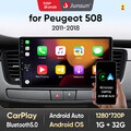 Carplay Für Peugeot 508 2011-2018 9"Android 13 Autoradio GPS Navi WIFI BT 2+32GB