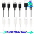 Ladekabel Datenkabel Usb C 2M für Samsung Galaxy S21 FE S21+ 5G S21 Ultra