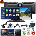 4K 10.26-Zoll Wireless Apple Carplay Android Auto Display Vorne Rückfahr Dashcam