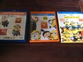 Ich - Einfach unverbesserlich 1 + 2 + 3 + Minions   [4x 3D Blu Ray]