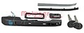 Türgriff vorne links schwarz Für VW Caddy I Derby Golf 74-94 191837205