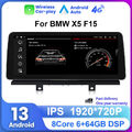 12,3" Android 14 Autoradio CarPlay 8-Core 64GB DAB+ 4G für BMW X5 F15 X6 F16 NBT