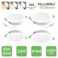 Led Einbaustrahler Flach 230V Einbaurahmen Deckenstrahler Einbauspot Spot Set CE