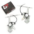 2x Elektrischer Fensterheber mit Motor Set hinten für HONDA ACCORD VI 6 CG CK