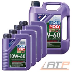 4x1L + 5L = 9 LITER LIQUI MOLY SYNTHOIL RACE TECH GT1 10W-60 MOTOR-ÖL MOTOREN-ÖLDie Nr.1* für Autoteile: Top-Preis-Leistungs-Verhältnis