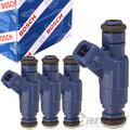 4x BOSCH EINSPRITZVENTIL passend für AUDI A4 B6 SKODA SUPERB VW PASSAT 1.8T