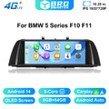 10.25" Android 13 für BMW F10 F11 CarPlay Autoradio 4G WiFi DAB+ Navi 6+64GB