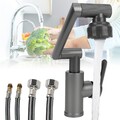 Drehbar Waschtischarmatur Waschbecken Badarmatur Mischbatterie Wasserhahn