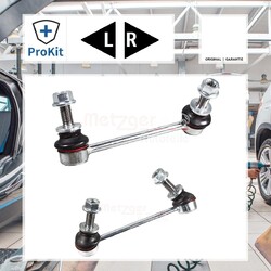 2x Metzger Stange/Strebe, Stabilisator Links, Rechts für Land Rover DISCOVERY V