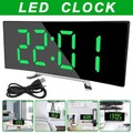 7" LED Wecker Digital Alarmwecker mit Projektion Temperatur USB Tischuhr Snooze