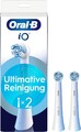 Oral-B iO Ultimative Reinigung 2 Aufsteckbürsten Weiß Neu (333)