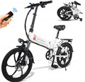 Samebike 20LVXD30 Elektrofahrrad W350 20 Zoll Citybike Faltbar E-Bike 80KM Range