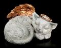 Katzen Engel - Tier Urne - Andenken an geliebtes Haustier Kätzchen 