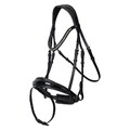 Trensenzaum Ledertrense anatomisch IRHFria Imperial Riding schwarz lack/chrystal