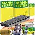 MANN FILTER FILTERSET passend für PORSCHE 911er 996 3.4 CARERRA  320 PS
