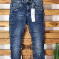 JEWELLY BAGGY JEANS BLUE GR.XS-XL TOP COOLE OPTIK STYLED JW TOP AKTUELL TOP NEW