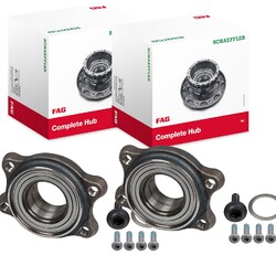 2X FAG RADLAGER-SATZ HINTEN VORNE PASSEND FÜR AUDI A6 A8 R8 VW PHAETON