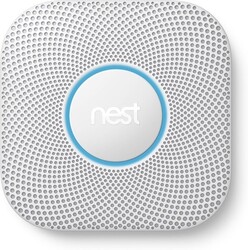 Google Nest Protect – Intelligenter Rauch- und Kohlenmonoxidmelder – Kabelgebund