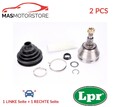 GELENK ANTRIEBSWELLE PAAR WHEEL SIDE VORNE LPR KVW519 2PCS I FÜR AUDI A3,TT,8L1