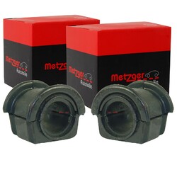 2X METZGER 23mm STABILAGER VORNE BEIDSEITIG PASSEND FÜR FIAT DOBLO PALIO STRADA