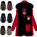 Marikoo Damen Winter Jacke Stepp Parka Mantel Winterjacke Kunstfell Karambaa NEU