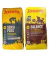 15kg Josera  Sensiplus + 15kg Josera Balance Hundefutter