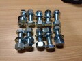 M12 x 35 mm SATZSCHRAUBEN VOLLGEWINDEBOLZEN GRADE 8,8 HOCHZUGFEST BZP 10 Stück 
