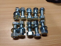 M12 x 35 mm SATZSCHRAUBEN VOLLGEWINDEBOLZEN GRADE 8,8 HOCHZUGFEST BZP 10 Stück 