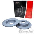 2X MAXGEAR BREMSSCHEBEIBEN 240mm VOLL HINTEN PASSEND FÜR CHEVROLET CORSA OPEL