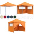 Partyzelt 3x3m Faltbar Pop-Up Festzelt Pavillon Gartenzelt , Seitenteilen Wahl