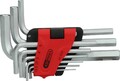KS TOOLS Innensechskant-Winkelstiftschlüssel-Satz, im Klapphalter,9-tlg1,5-10mm