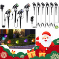 4/ 6 Set Gartenstrahler mit Erdspieß Außen Gartenspot mit Fernbedienung IP65 RGB