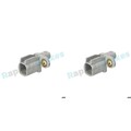 2X RAP BRAKES ABS-SENSOR RADDREHZAHL HINTEN LI+RE passend für FORD C-MAX FOCUS G