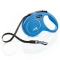 Retraktable Leine Gurt New Classic Flexi Blau M 5 Meter