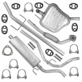 Auspuff Schalldämpferset für Opel Vectra 3 III C Limousine 1.6|1.8 (02-11/05)