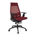 Bürostuhl Drehstuhl Mesh Schreibtischstuhl Netz GENIDIA SMART BLACK hjh OFFICE