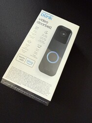 2x Blink Video Smart-Türklingel - Schwarz -Neu