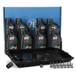 Original ZF Ölwanne Automatikgetriebe 8HP45-75 + 8L FUCHS Getriebeöl für BMW