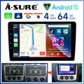 DAB+ Android 15 Autoradio Für Ford Focus Transit MK7 S-Max 4+64G Carplay GPS Kam