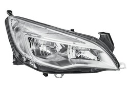 HELLA Halogen Scheinwerfer rechts für Opel Astra J P10