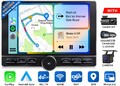 DVR+CAM+Android 13 8+128 10,1" QLED Autoradio Navi CarPlay DSP Bluetooth 2DIN 4G