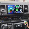 Für VW T6 Transporter Multivan 6+128G Android 14 CarPlay Autoradio GPS QLED DAB+
