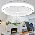 LED-Deckenventilator mit Leuchte 360°, 6 Gang , LED Deckenlampe mit Ventilator 