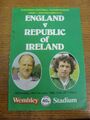 06.02.1980 England gegen Republik Irland [in Wembley] (vorne markiert). Ganz UK